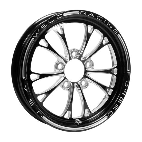Weld racing - It has a timeless look that has no shortage of style. It is a two-piece wheel that uses a revolutionary cold-forged rims and welded construction for a lighter and stronger wheel, when compared to cast construction. A push-thru center cap is included with every wheel. Mag style lug nut required with a 1.310" to 1.375 shank length.